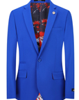 Sateen Blazer - Royal