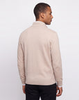 Quarter-zip sweater - Khaki