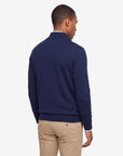 Quarter-zip sweater - Royal Blue