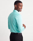 Stretch Must Have Solid Dress Shirt - Mint