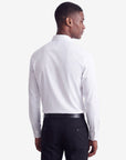 Stretch Must Have Solid Dress Shirt - White