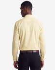 Stretch Must Have Solid Dress Shirt - Yellow