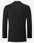 Waffle Textured Blazer - Black