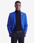 Sateen Blazer - Royal