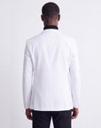 Sateen Blazer - White