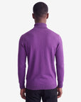 Solid Turtleneck - Eggplant