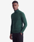 Solid Turtleneck - Hunter Green