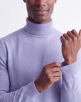 Solid Turtleneck - Lilac