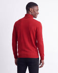 Solid Turtleneck - Red