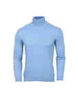 Solid Turtleneck - Sky Blue