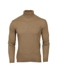 Solid Turtleneck - Khaki