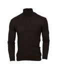 Solid Turtleneck - Brown