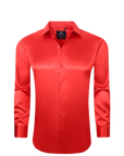 Satin Collared - Red
