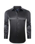 Satin Collared Dress Shirt