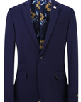 Sateen Blazer - Navy