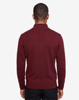 Quarter-zip sweater - Burgundy