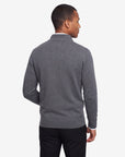 Quarter-zip sweater - Charcoal