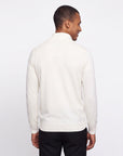 Quarter-zip sweater - White
