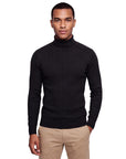 Ribbed Turtleneck - Black