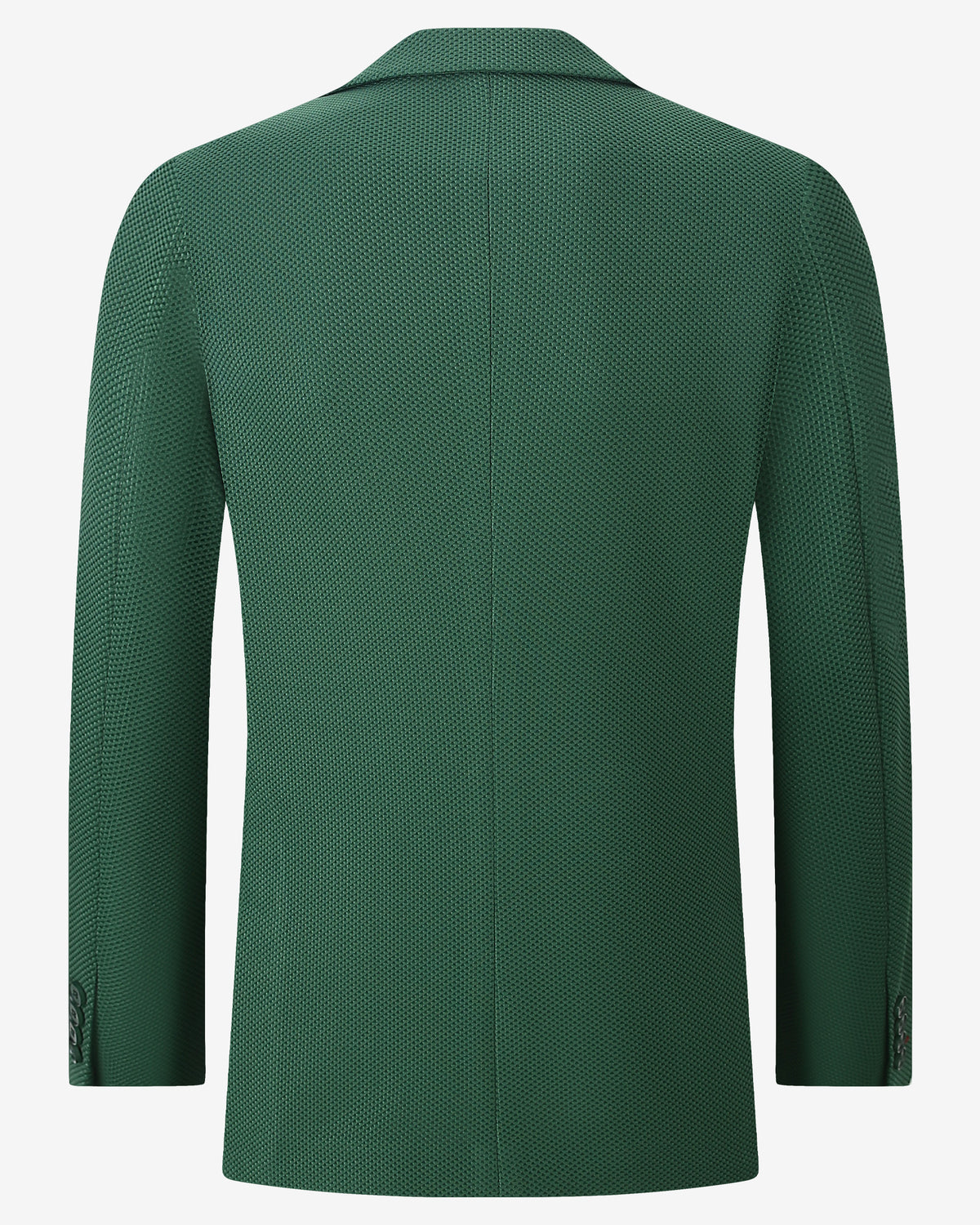 Waffle Textured Blazer - Green
