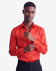 Satin Collared - Red