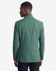 Sateen Blazer - Hunter Green