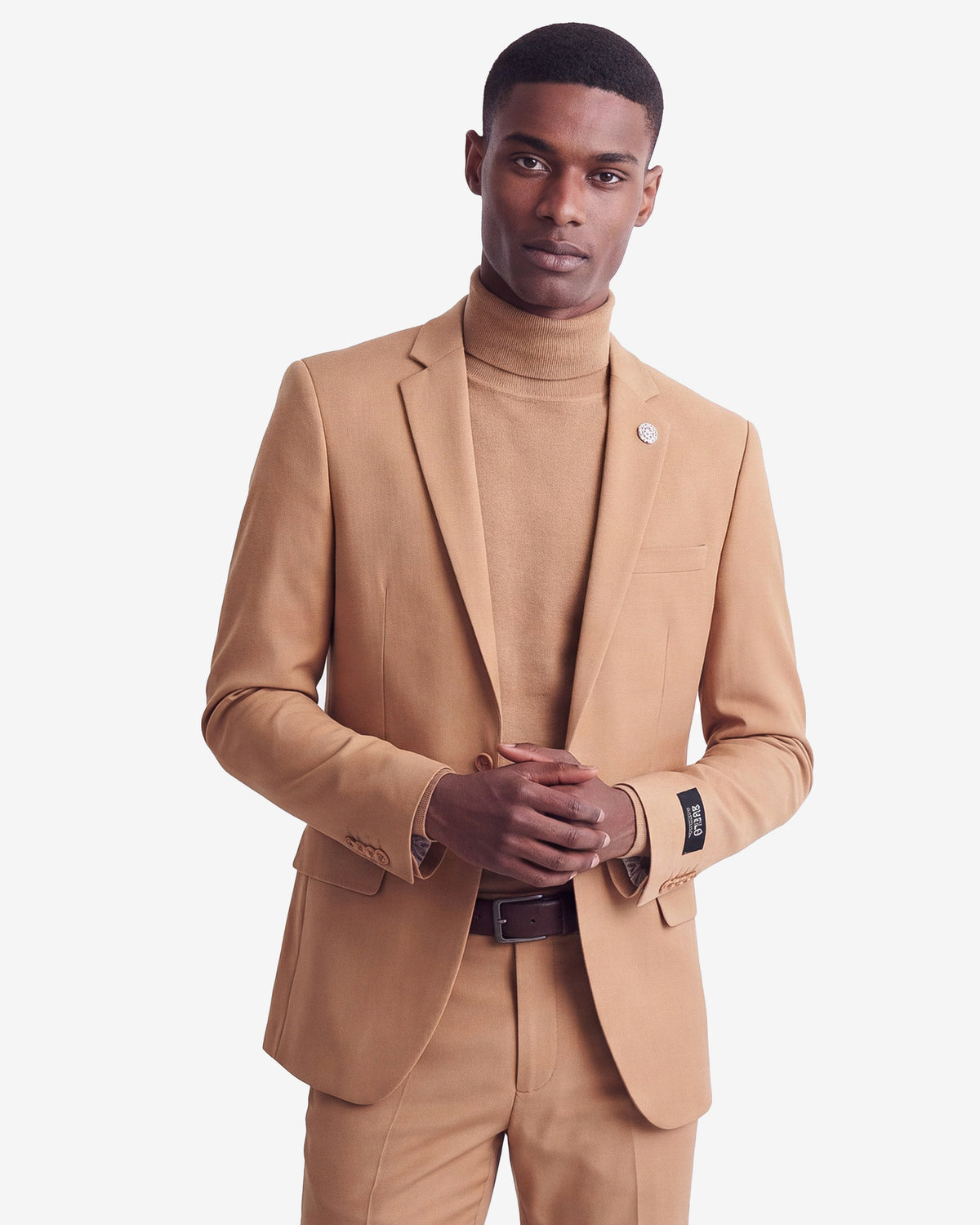 Sateen Blazer - Khaki