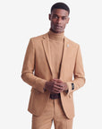 Sateen Blazer - Khaki