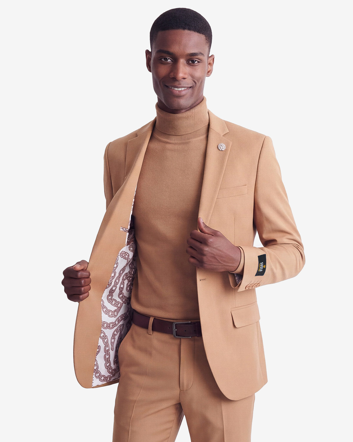 Sateen Blazer - Khaki