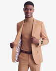 Sateen Blazer - Khaki
