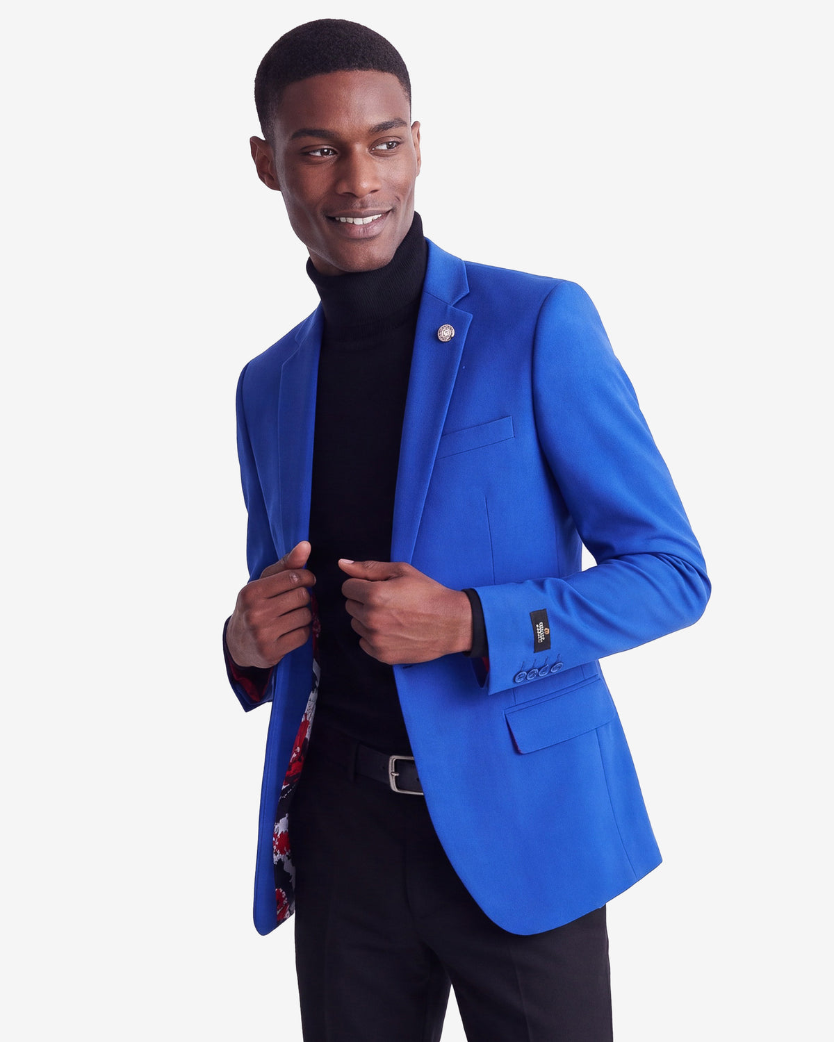 Sateen Blazer - Royal