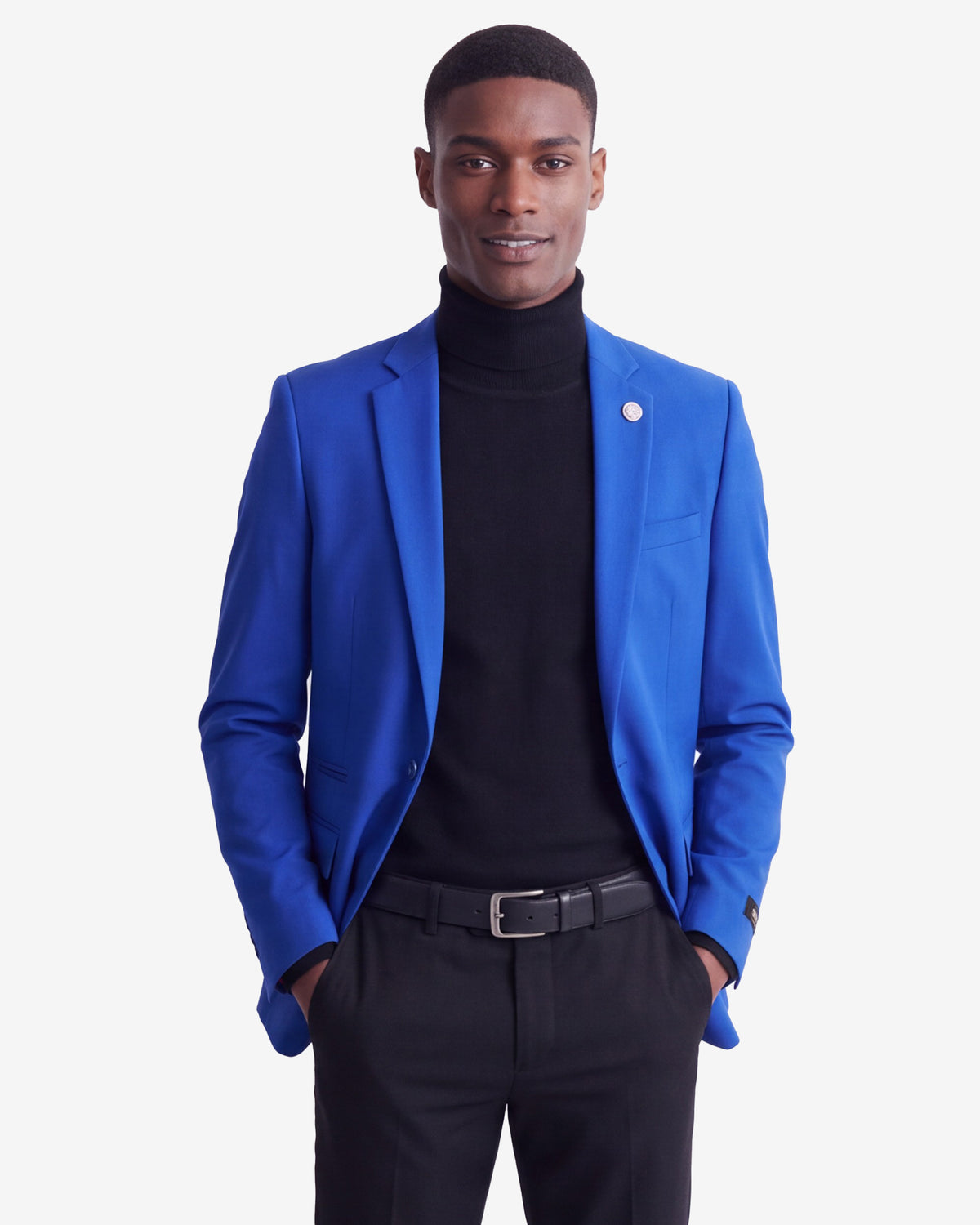 Sateen Blazer - Royal