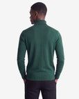 Solid Turtleneck - Hunter Green