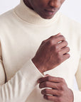 Solid Turtleneck - Ivory