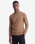 Solid Turtleneck - Khaki