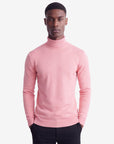 Solid Turtleneck - Light Pink