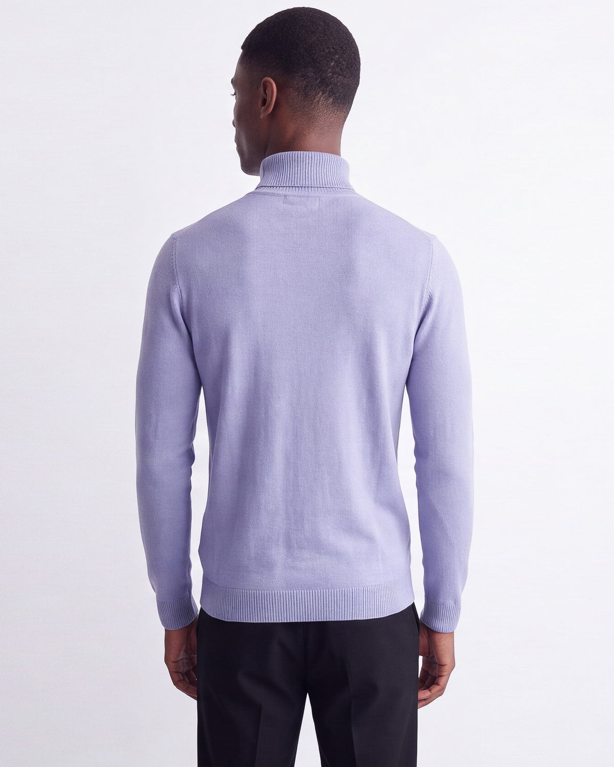Solid Turtleneck - Lilac