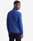 Solid Turtleneck - Stone Blue