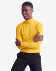 Solid Turtleneck - Yellow