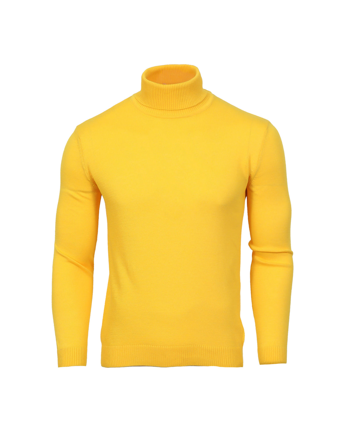 Solid Turtleneck - Yellow
