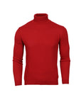 Solid Turtleneck - Red