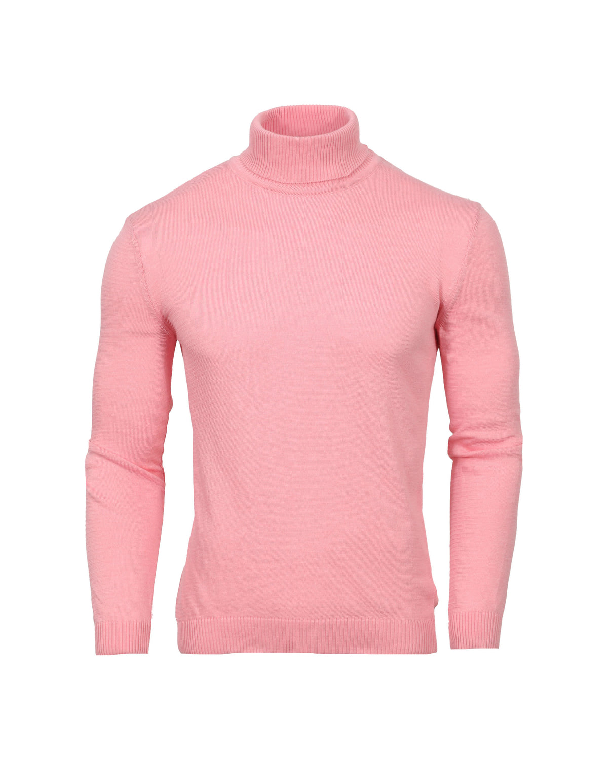 Solid Turtleneck - Light Pink