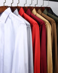 Satin Collared Dress Shirt