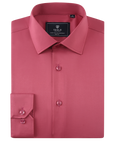 Stretch Must Have Solid Dress Shirt - Dusty Rose